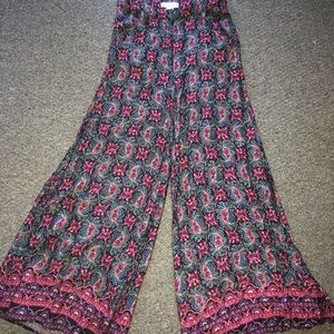 Flowy wide leg pants